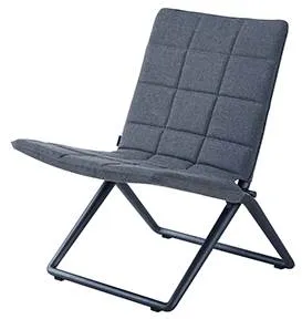 Cane-Line Traveller lounge taittotuoli - Airtouch, harmaa