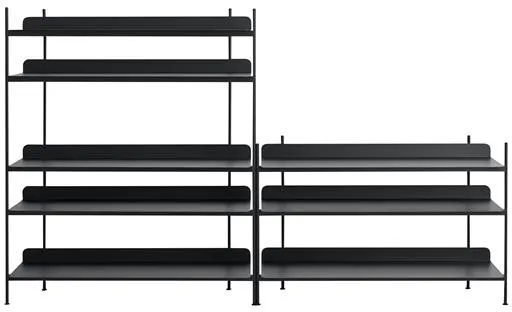 Muuto Compile Hyllystö 7 Musta