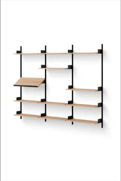 New Works Display Hyllystö 1900 Tammi/Musta