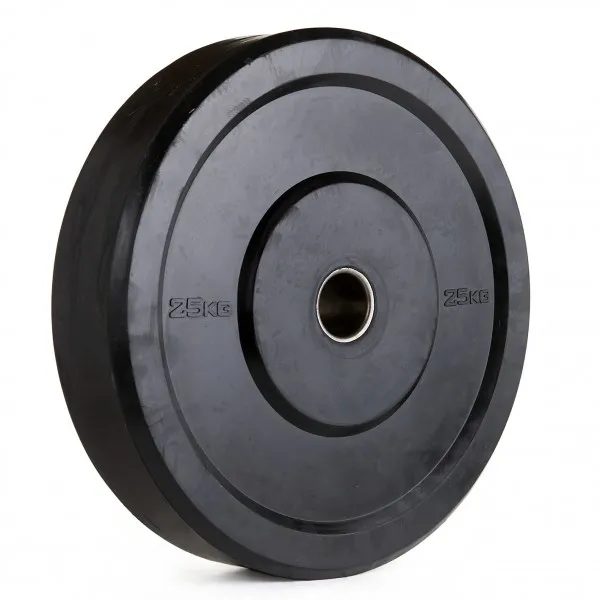 Nordic Fighter Musta Bumper Painolevy 10kg / 50mm (1 kpl)